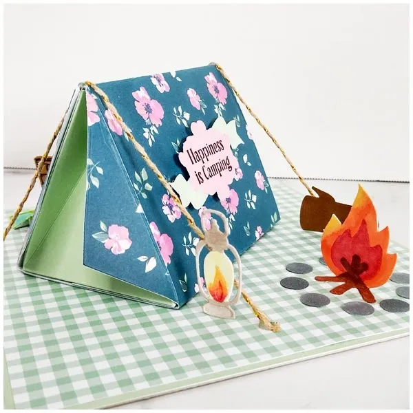 Tent Gift Box Simply Made Cards Die Set A Very British Summer