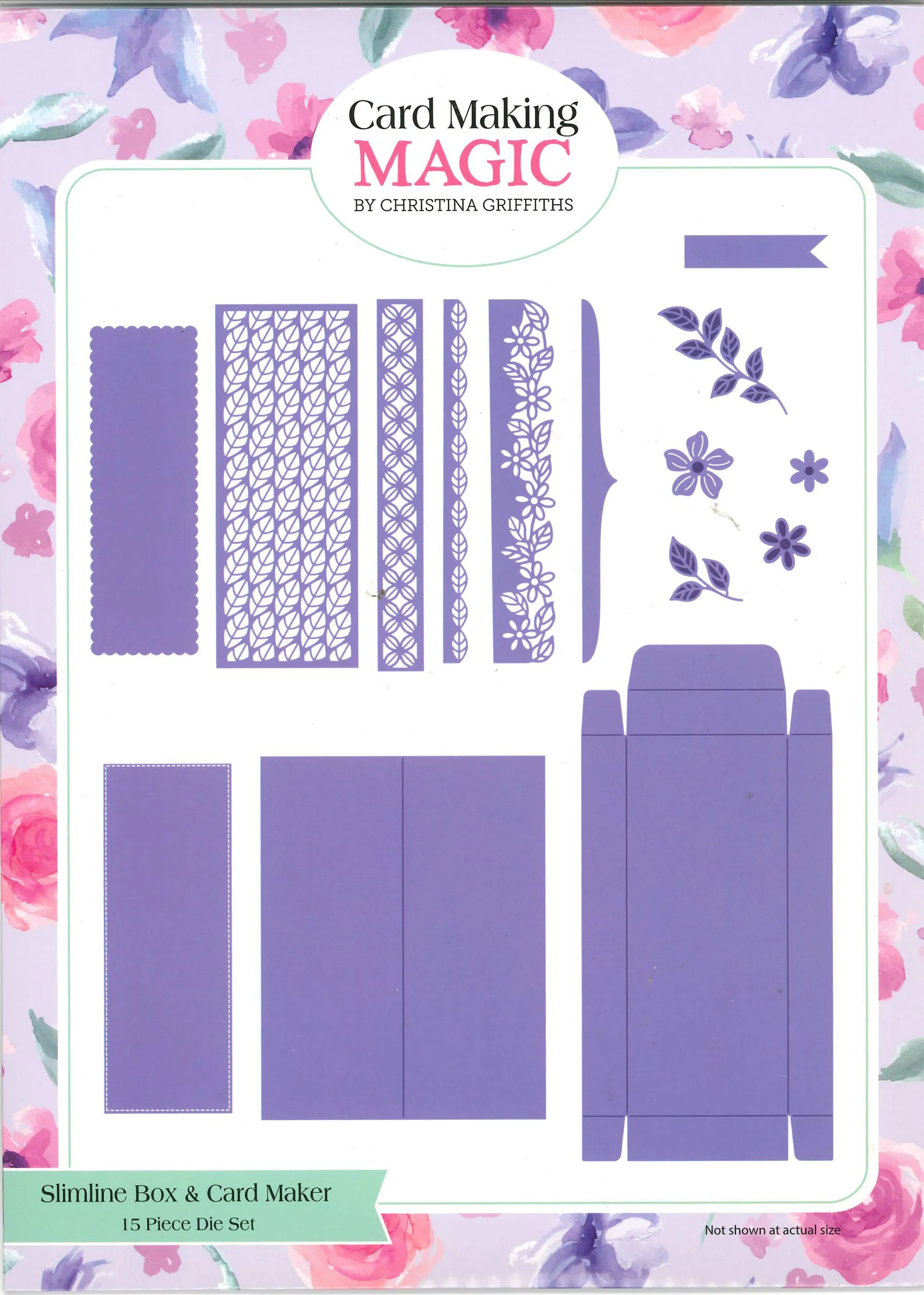 Slimline Box and Card Maker Die Set Super Slimline Boxes by Card Making Magic