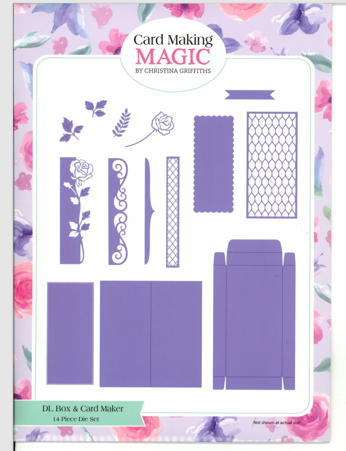 DL Box and Card Maker Super Slimline Boxes Die Set by Card Making Magic