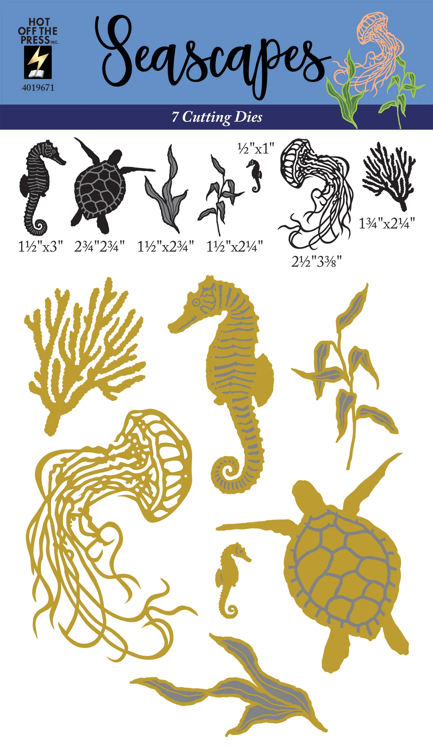 Seascapes Cutting Dies