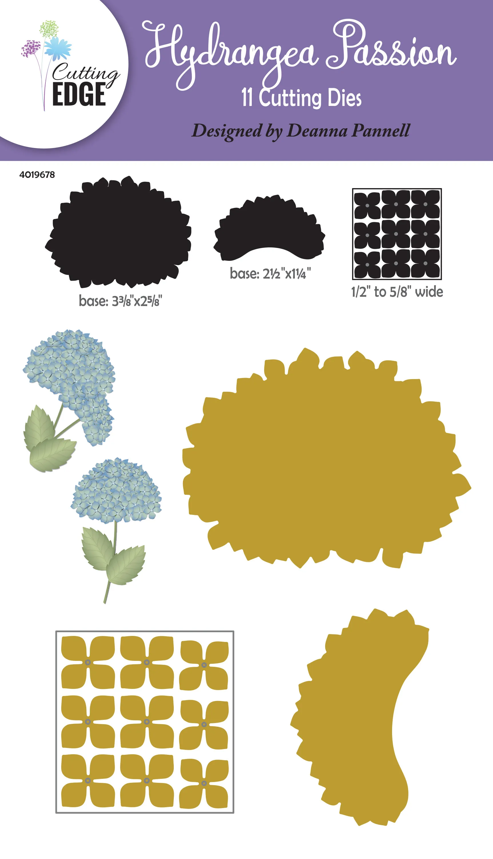 Hydrangeas Cutting Dies