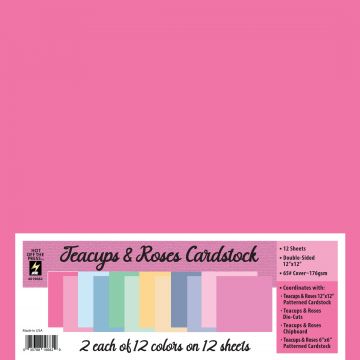 Pink Palette 12 x 12 Cardstock Paper by Recollections™, 100 Sheets