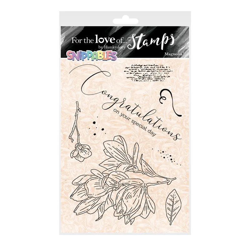 Magnolia Floral Favourites Snippables For the Love of Stamps