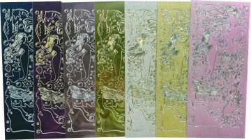 Mermaid Colorful Dazzles™ stickers, 7 sheets