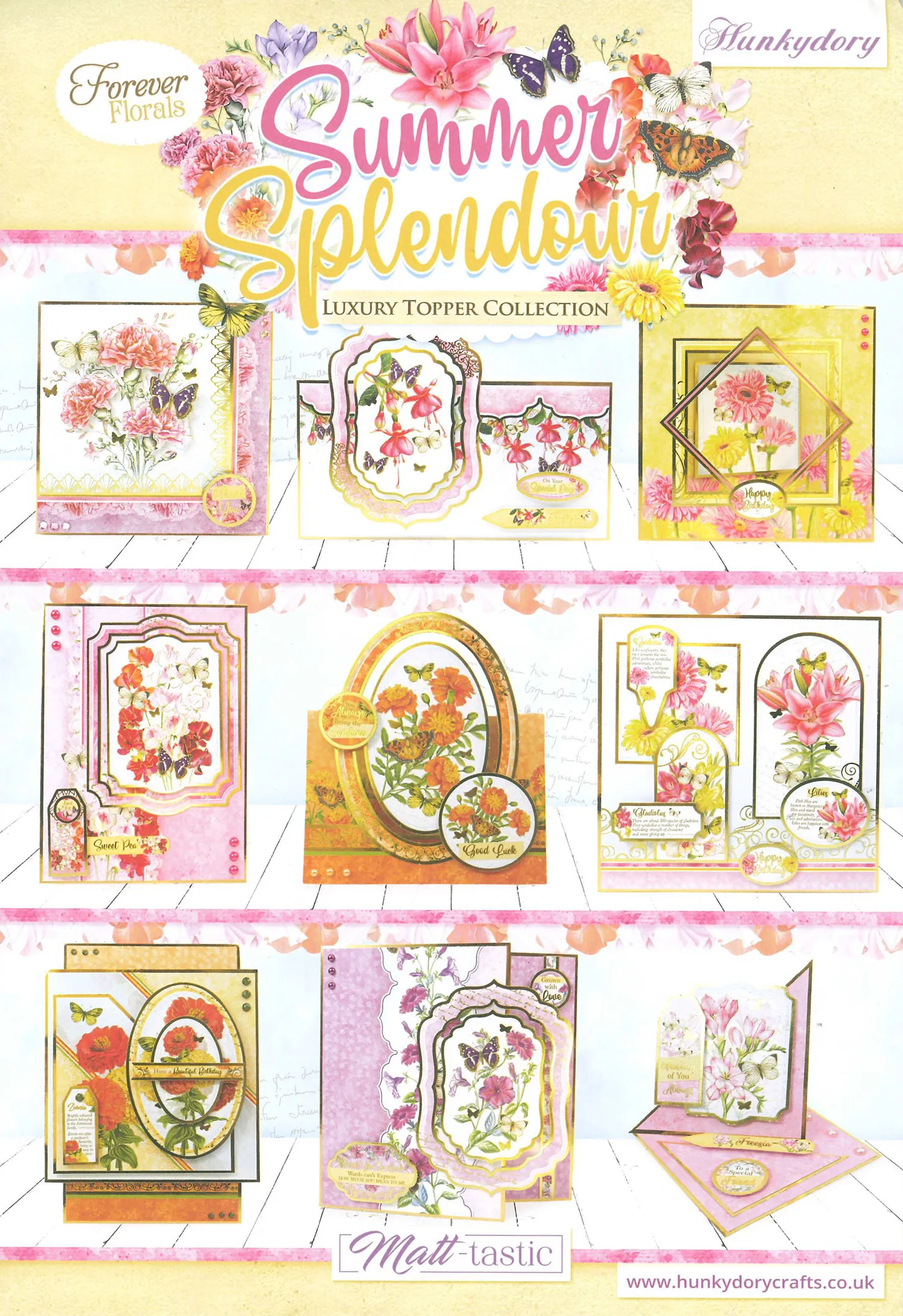 Summer Splendour Forever Florals Luxury Topper Collection with 2 Bonus Topper Sheets