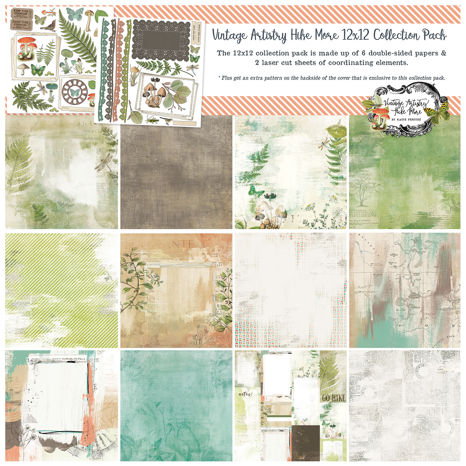 Vintage Artistry Anywhere - 12x12 Collection Pack