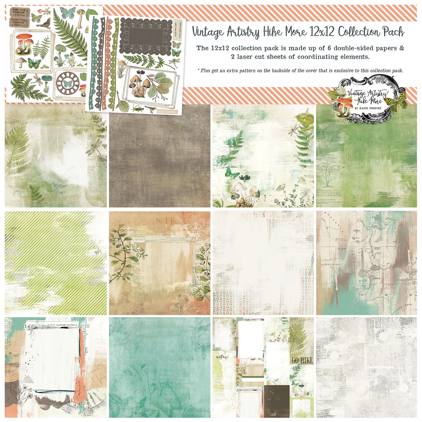 Vintage Artistry Anywhere - 12x12 Collection Pack