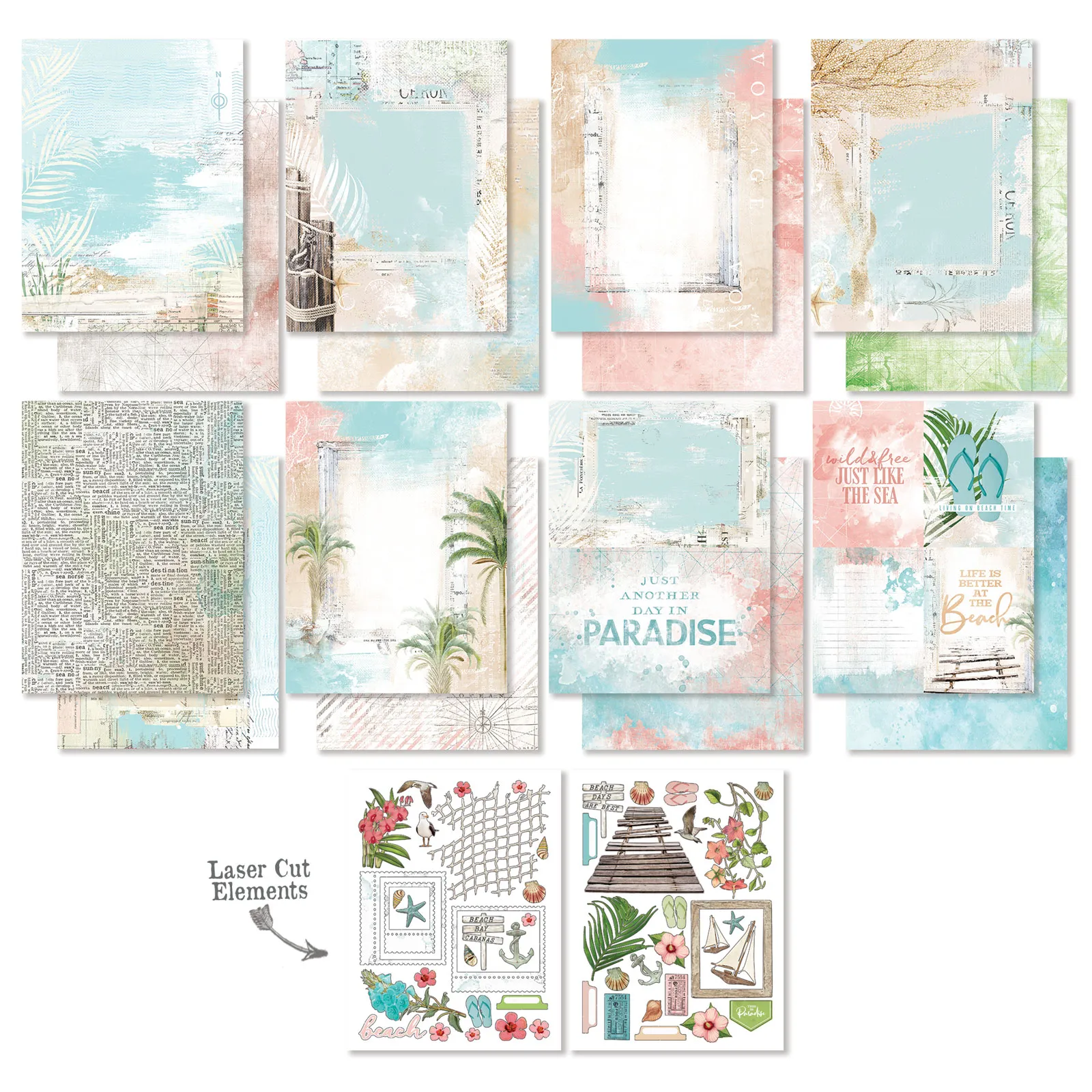 Beached 6x8 Collection Pack Vintage Artistry