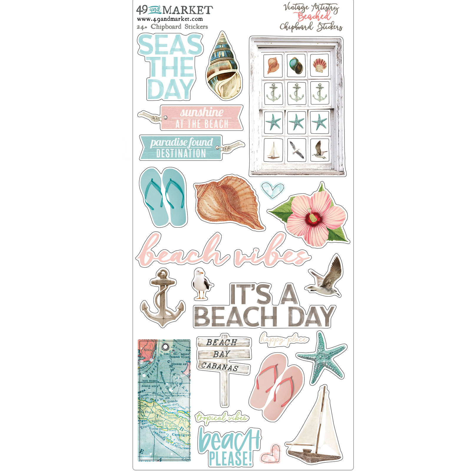 Beached Chipboard Vintage Artistry
