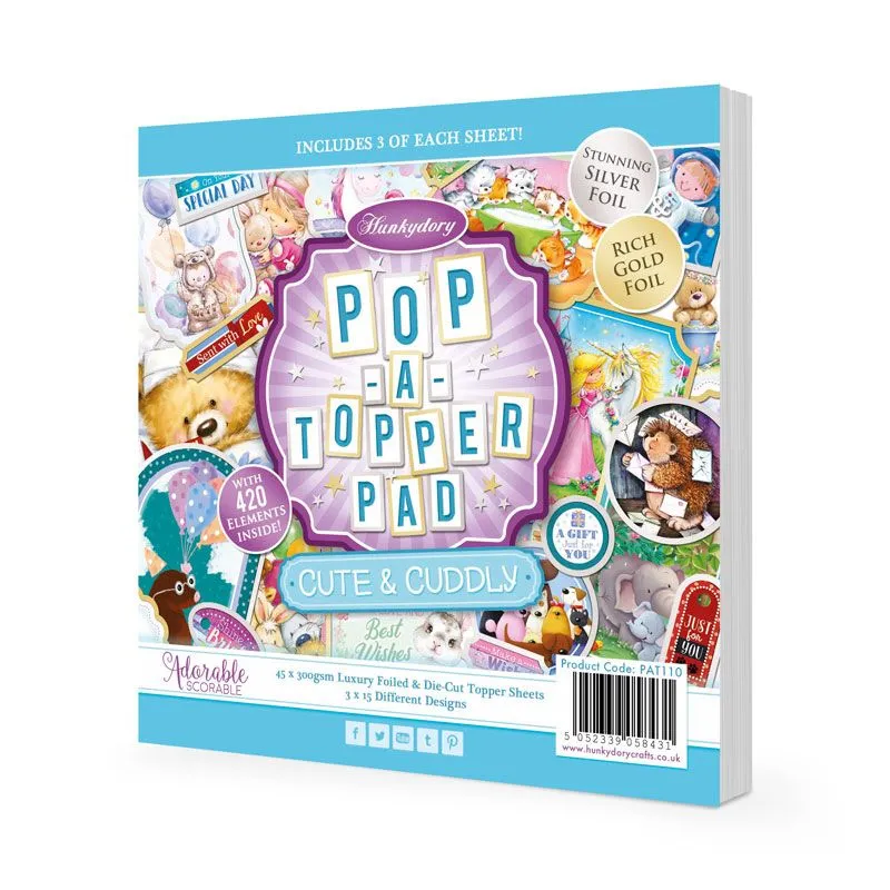Cute & Cuddly Pop-A-Topper Pad