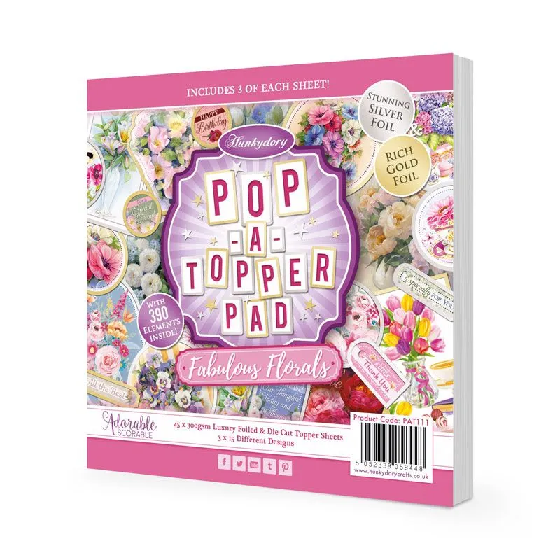 Fabulous Florals Pop-A-Topper Pad