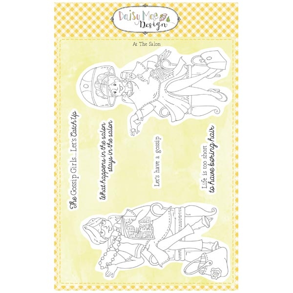 At The Salon Time to Play Daisy Mae A5 Stamp Set