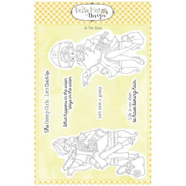 At The Salon Time to Play Daisy Mae A5 Stamp Set
