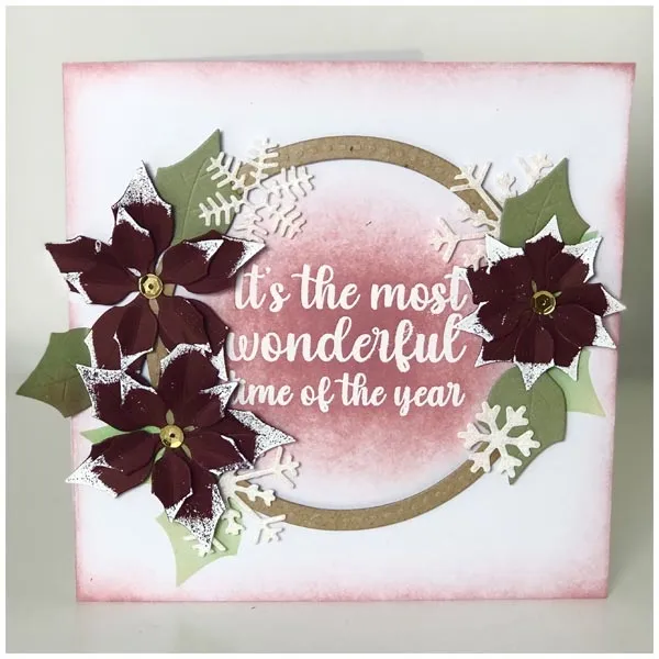 Oh Christmas Tree Silhouette A5 Stamp set by Apple Blossom, Festive Globes