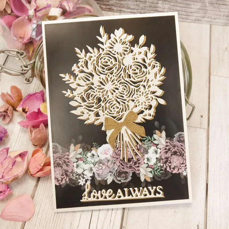 Beautiful Bouquet Moonstone Dies