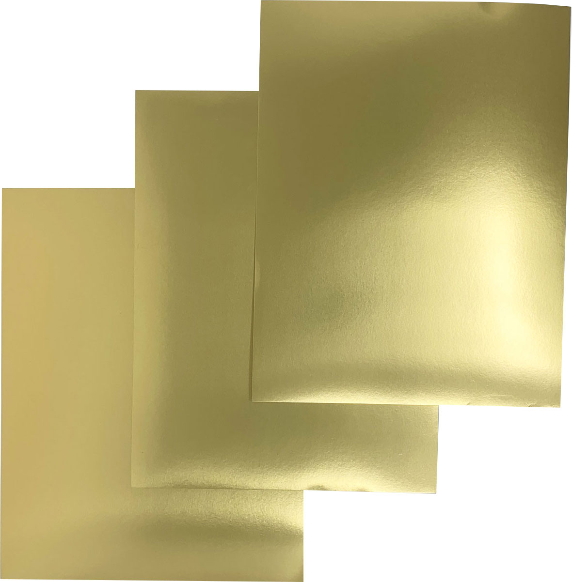 Metallic Gold Cardstock, 3 Pack, 8.5x11