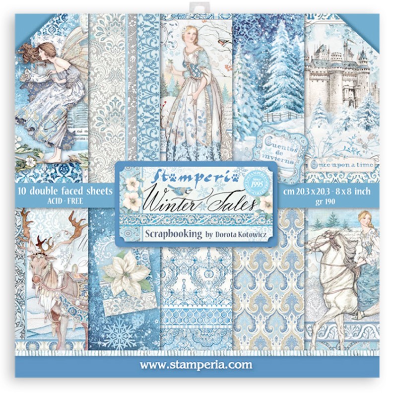 Winter Tales 8x8 Papers