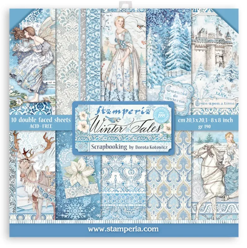 Winter Tales 8x8 Papers