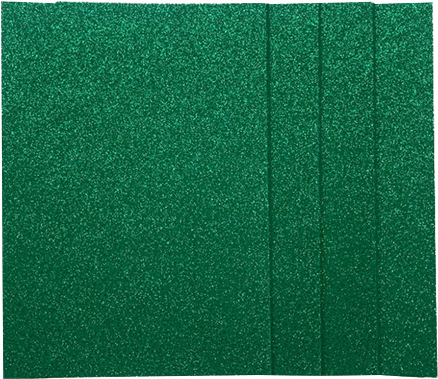 Green Glitter Cardstock, 250gsm, 4 sheets