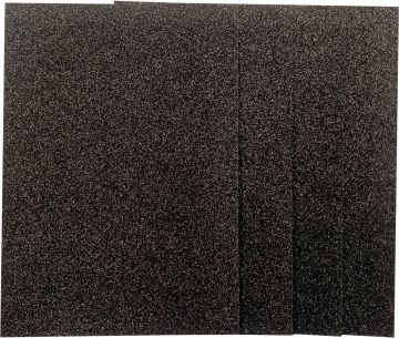 Shimmer Cardstock Paper 25 Sheets, 8x11.5 inch 92 Lb/250gsm, Red | Harfington, Black / 25pcs