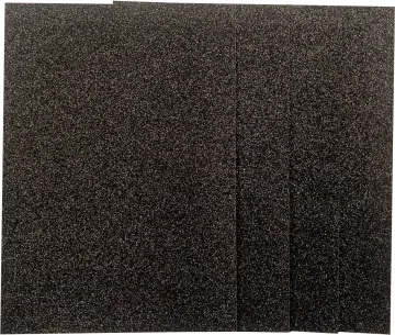 Black Glitter Cardstock, 250gsm, 4 sheets