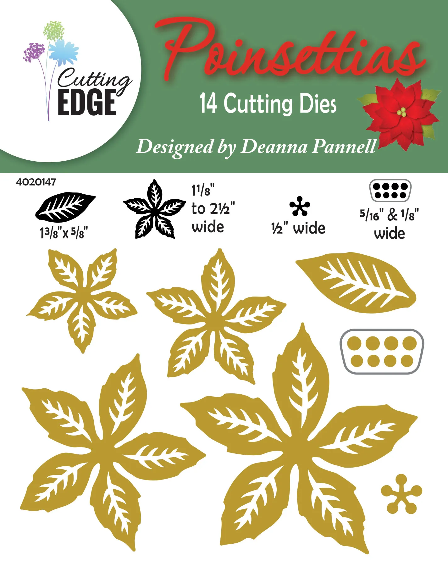 Poinsettia Cutting Dies