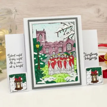 Church Choir A6 Stamp Set For the Love of Stamps