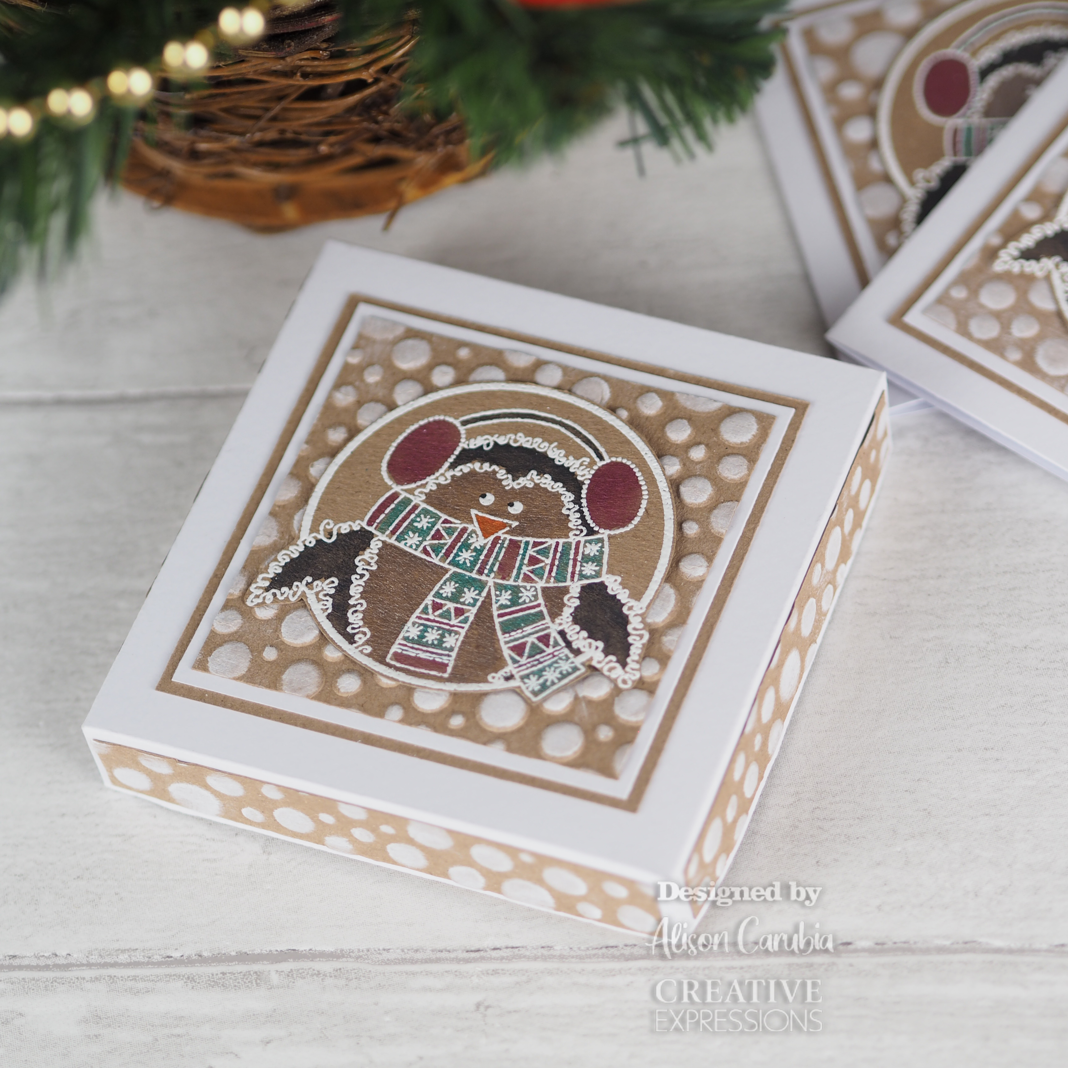 Mini Penguin 3.8 in x 2.6 in Stamp Woodware Clear Singles Festive Fuzzies