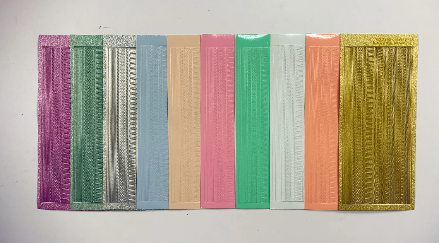 Pearl & Pastel Thin Line Dazzlesâ¢ Stickers, 10 sheets