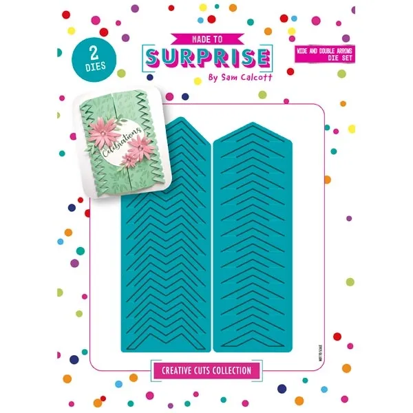 Wide and Double Arrows Die Set Creative Cuts by Made to Surprise