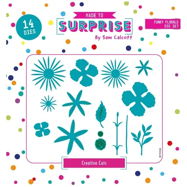 Funky Florals Die Set Creative Cuts by Made to Surprise