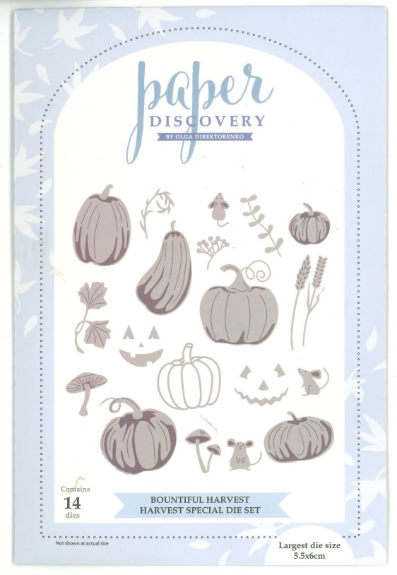 Harvest Special Die Set Bountiful Harvest by Paper Discovery