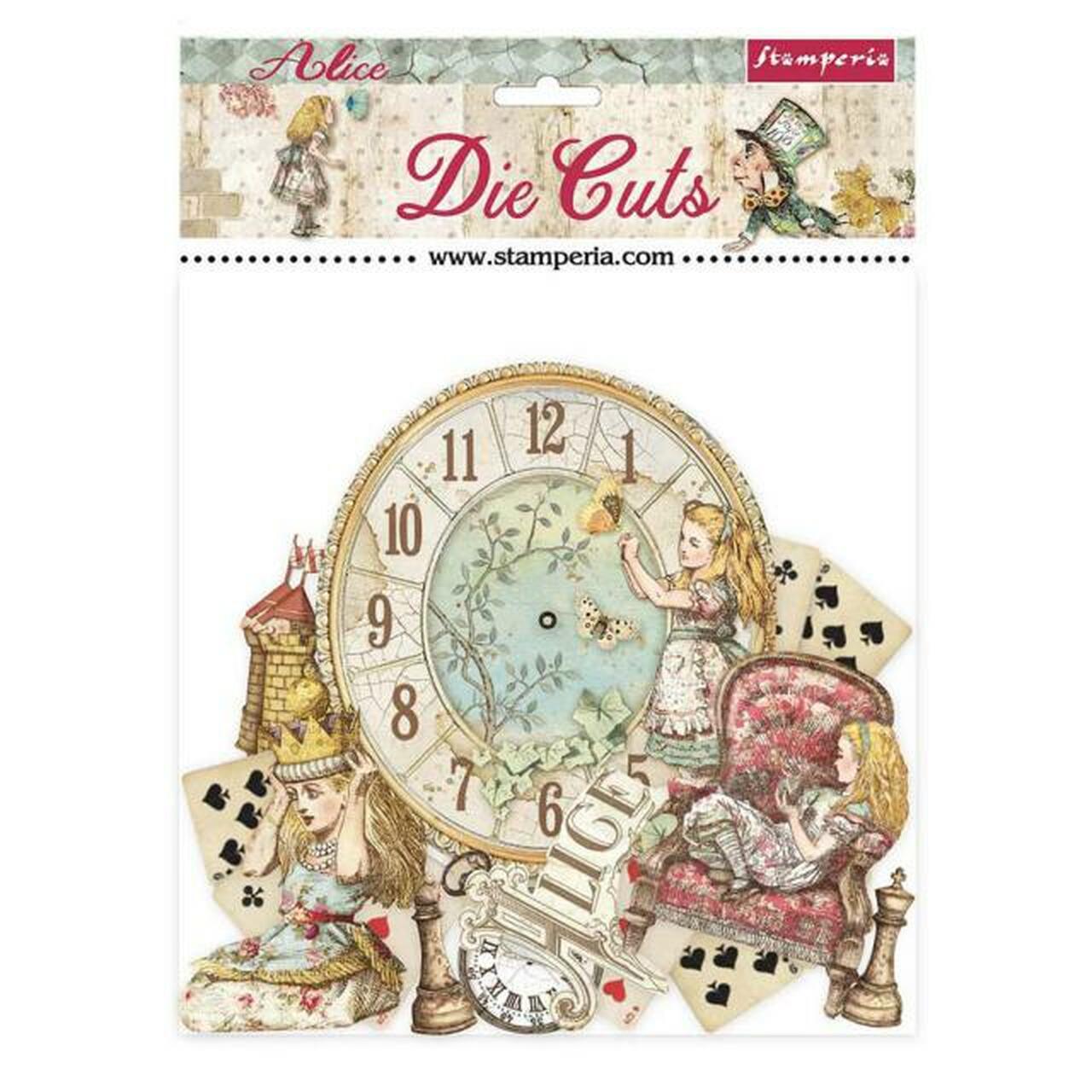 Alice Through the Looking Glass Die-Cuts