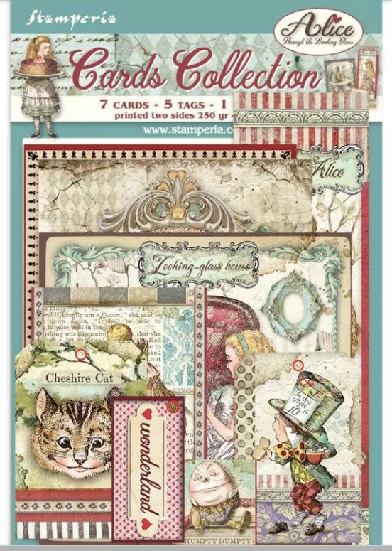 Alice Through the Looking Glass Cards Collection