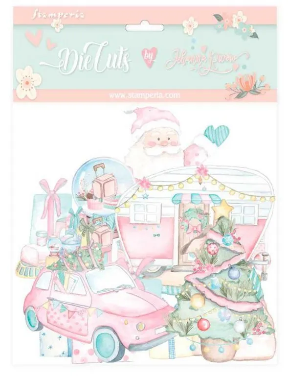 Christmas Rose Die-Cuts