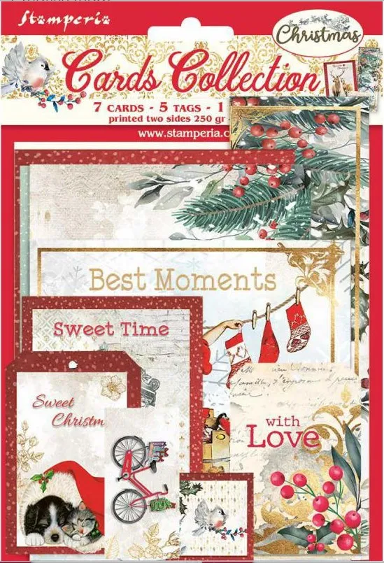 Romantic Christmas Card Collection