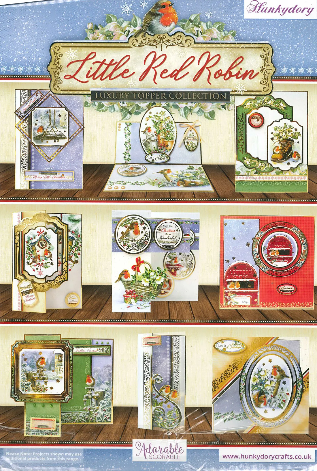 Little Red Robin Luxury Topper Collection