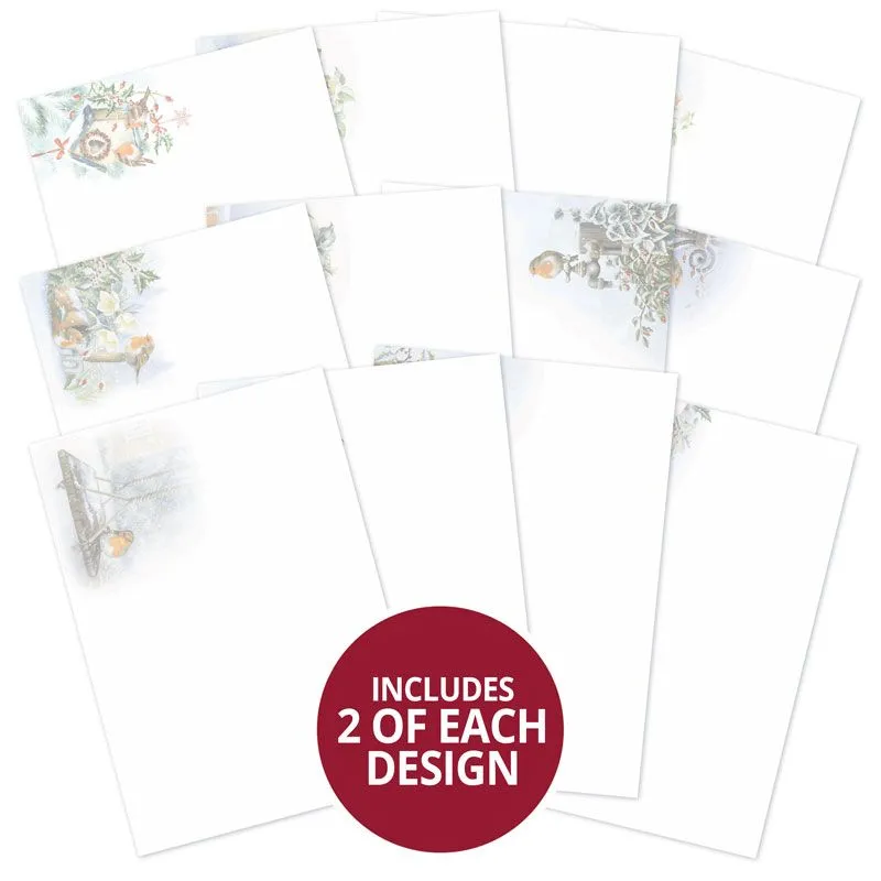 Little Red Robin Luxury Card Inserts