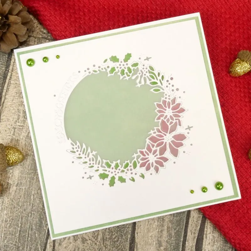 Festive Floral Aperture by Moonstone Dies