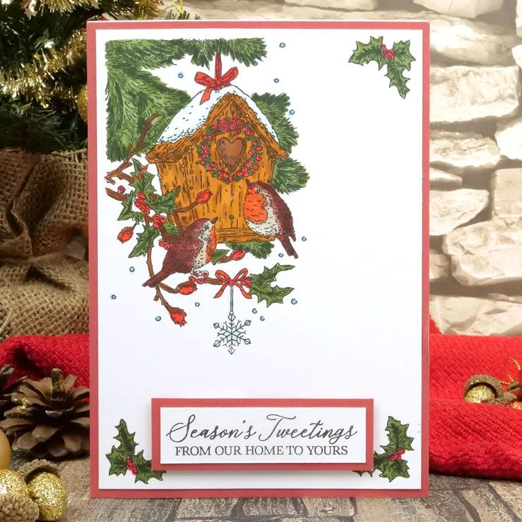 Robin's House A6 Stamp Set by For the Love of Stamps