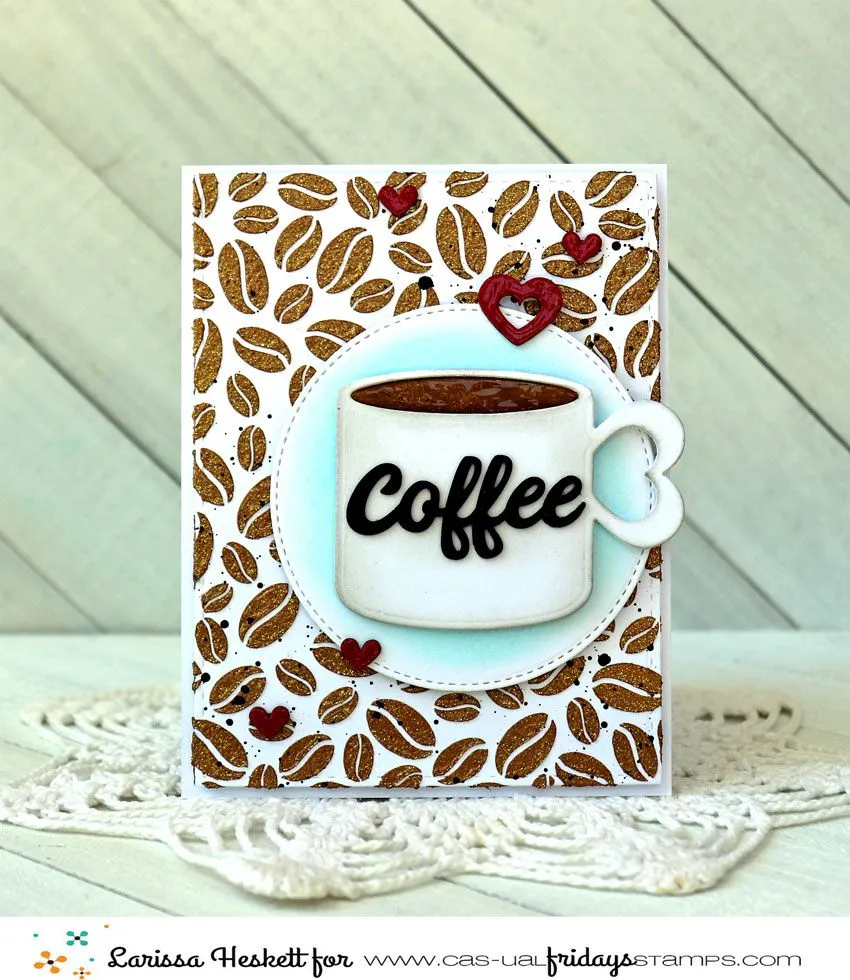 By the Beans Stencil