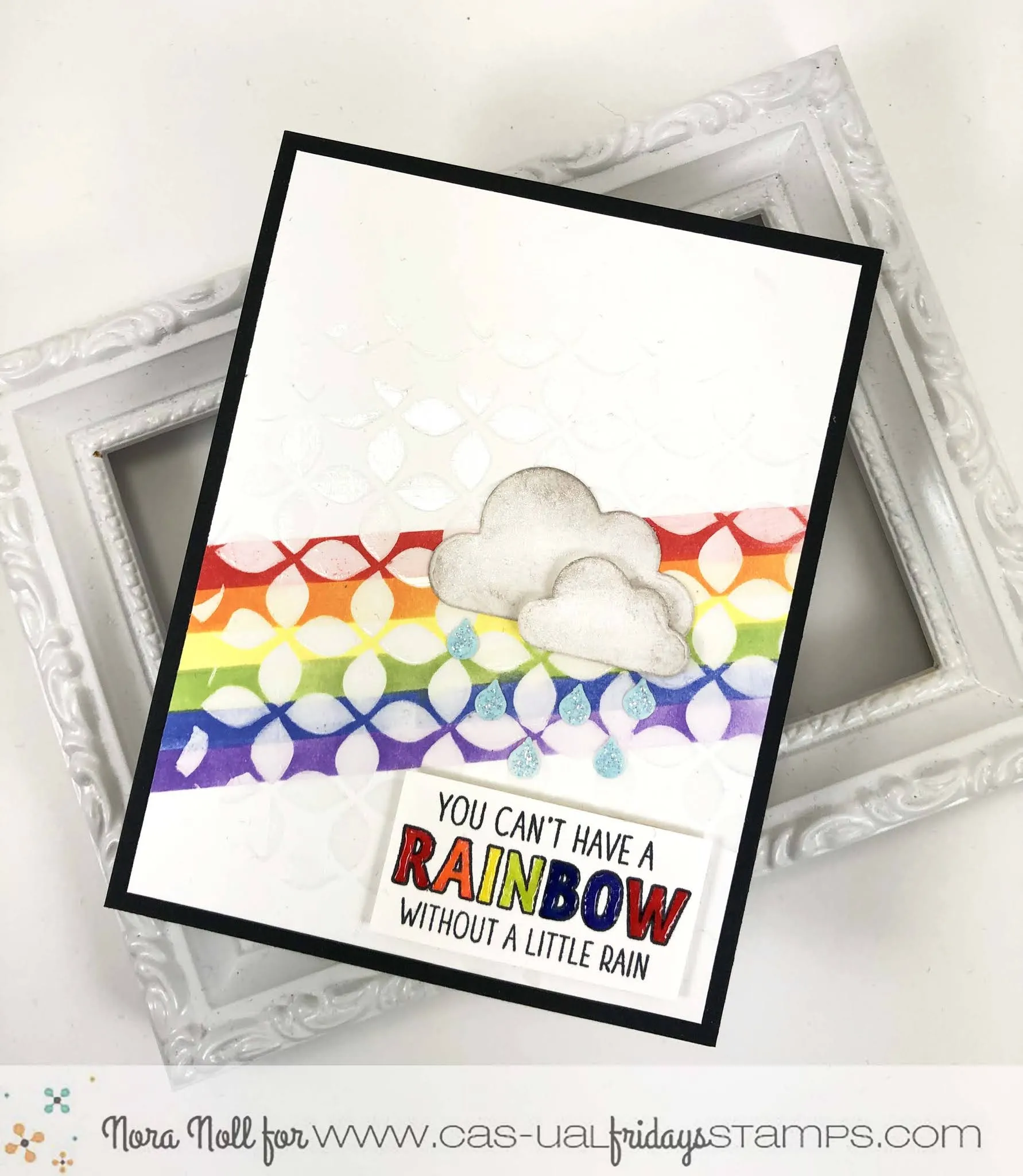 Raindrops Duo, dies & stamps