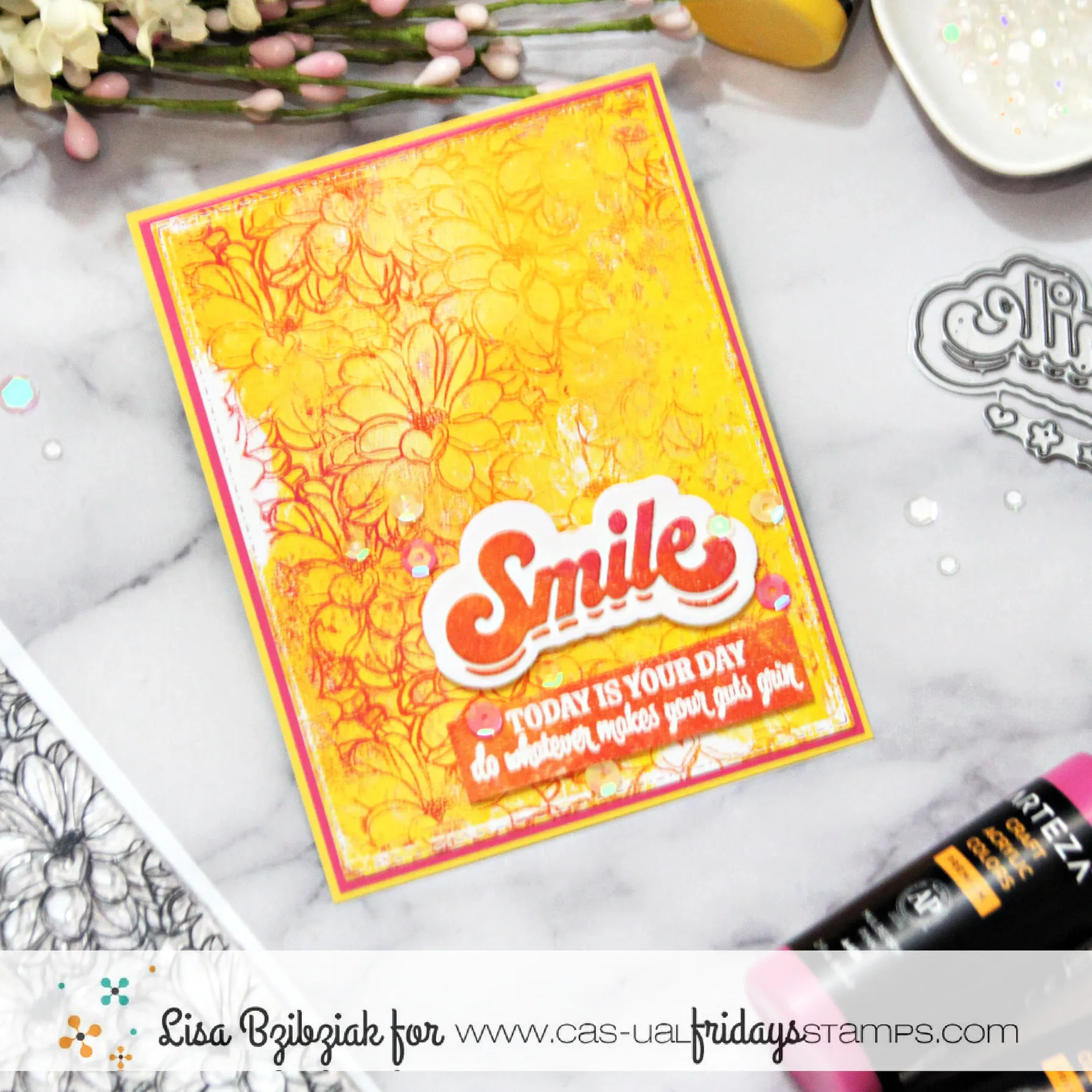 Sassy Smiles Duo, dies & stamps