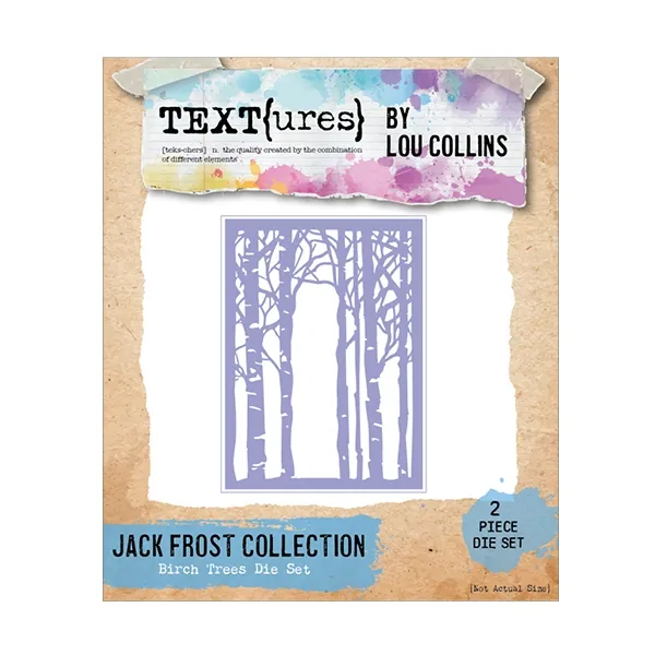 Birch Trees Die set, Jack Frost by TEXTures