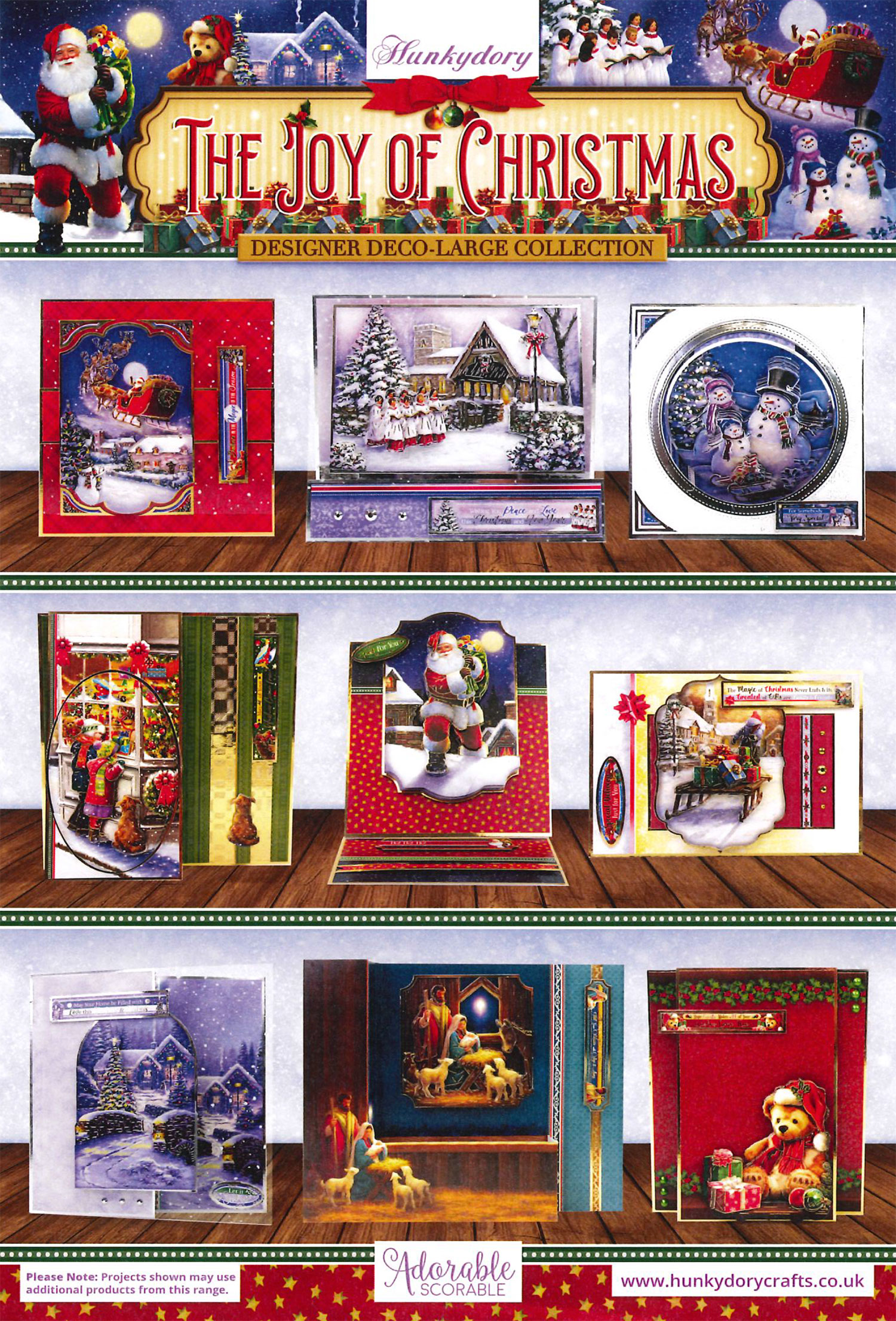 The Joy of Christmas Designer Deco-Large Collection Paper Wishes exclusive