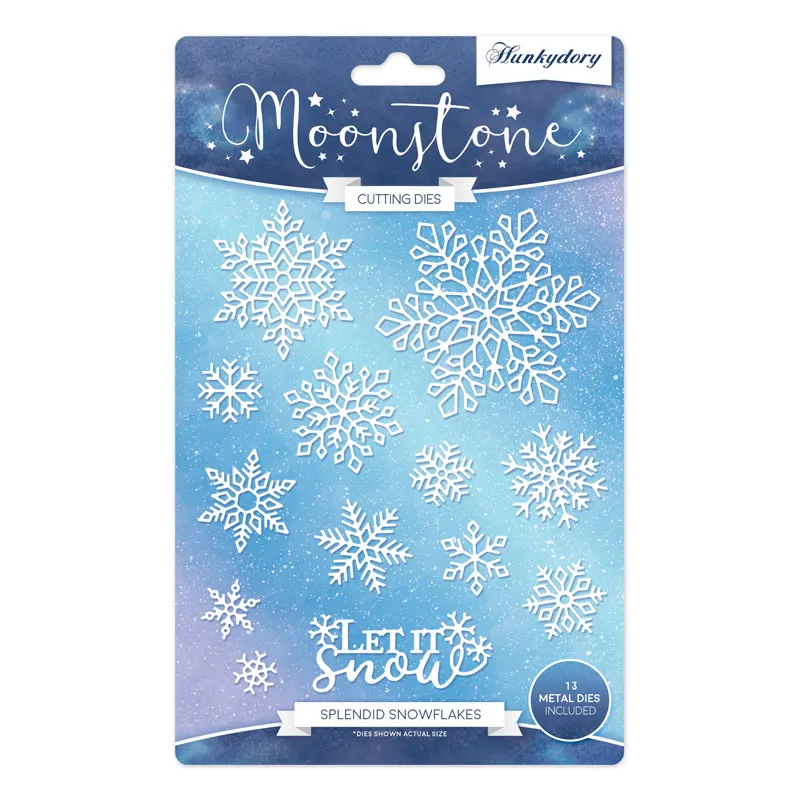 Splendid Snowflakes Moonstone Dies