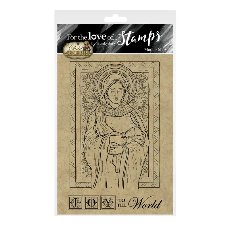 Mother Mary A6 Stamp Set For the Love of Stamps