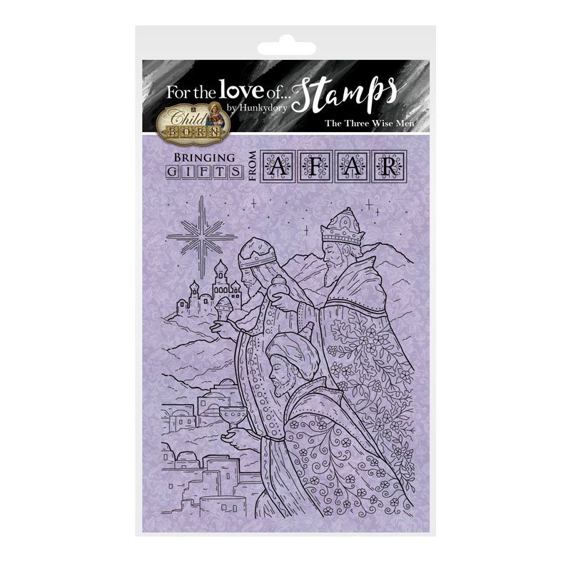 The Three Wise Men A6 Stamp Set For the Love of Stamps