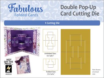 Double Pop-Up Card Die by Fabulous Folded