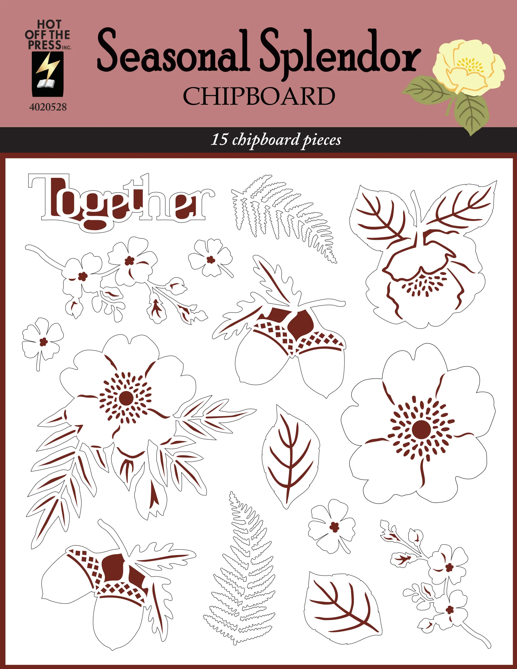 Seasonal Splendor Chipboard